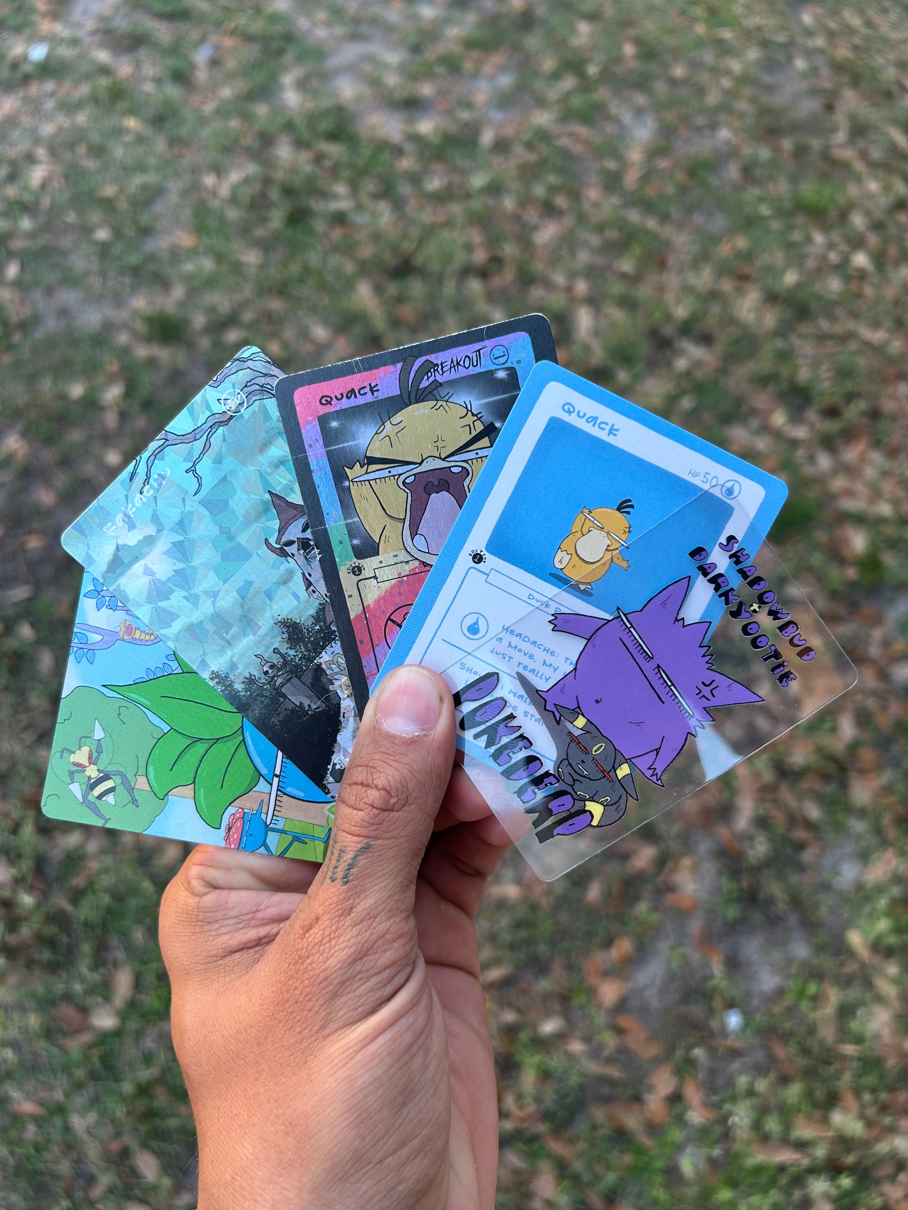 Pokederp Mystery Packs Derpy Parody Pokémon Cards