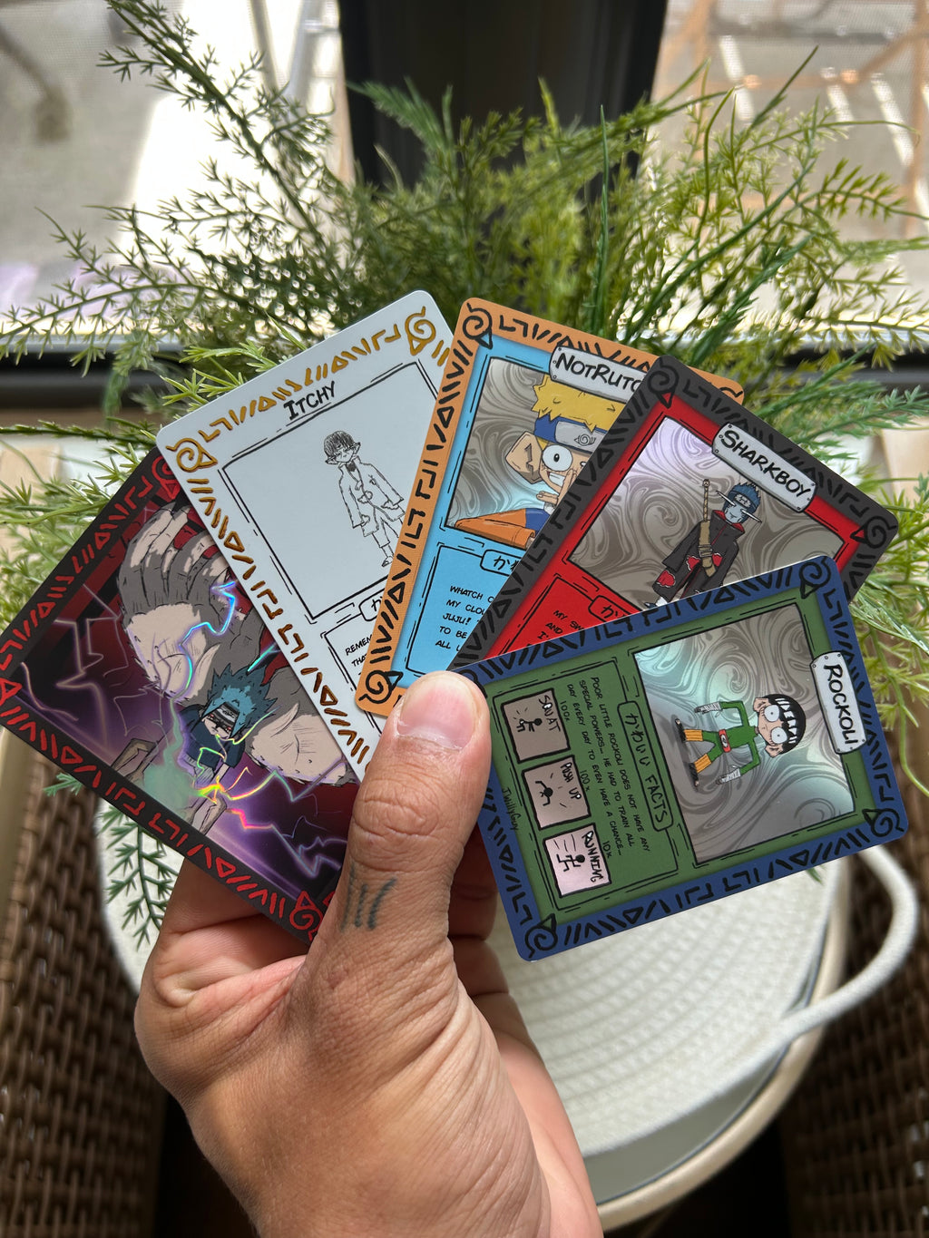 NotRuto Parody Naruto Trading Cards