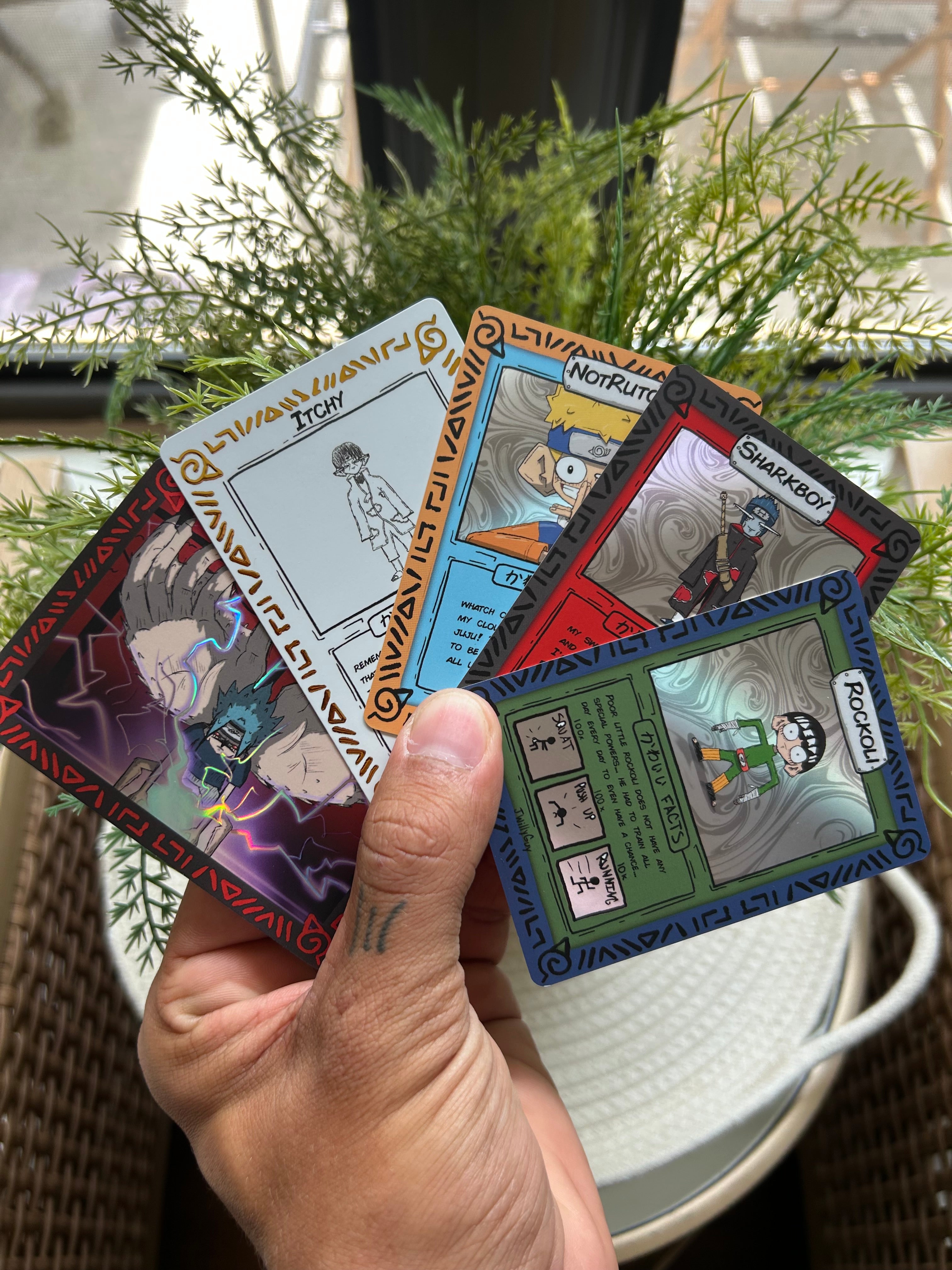 NotRuto Parody Naruto Trading Cards