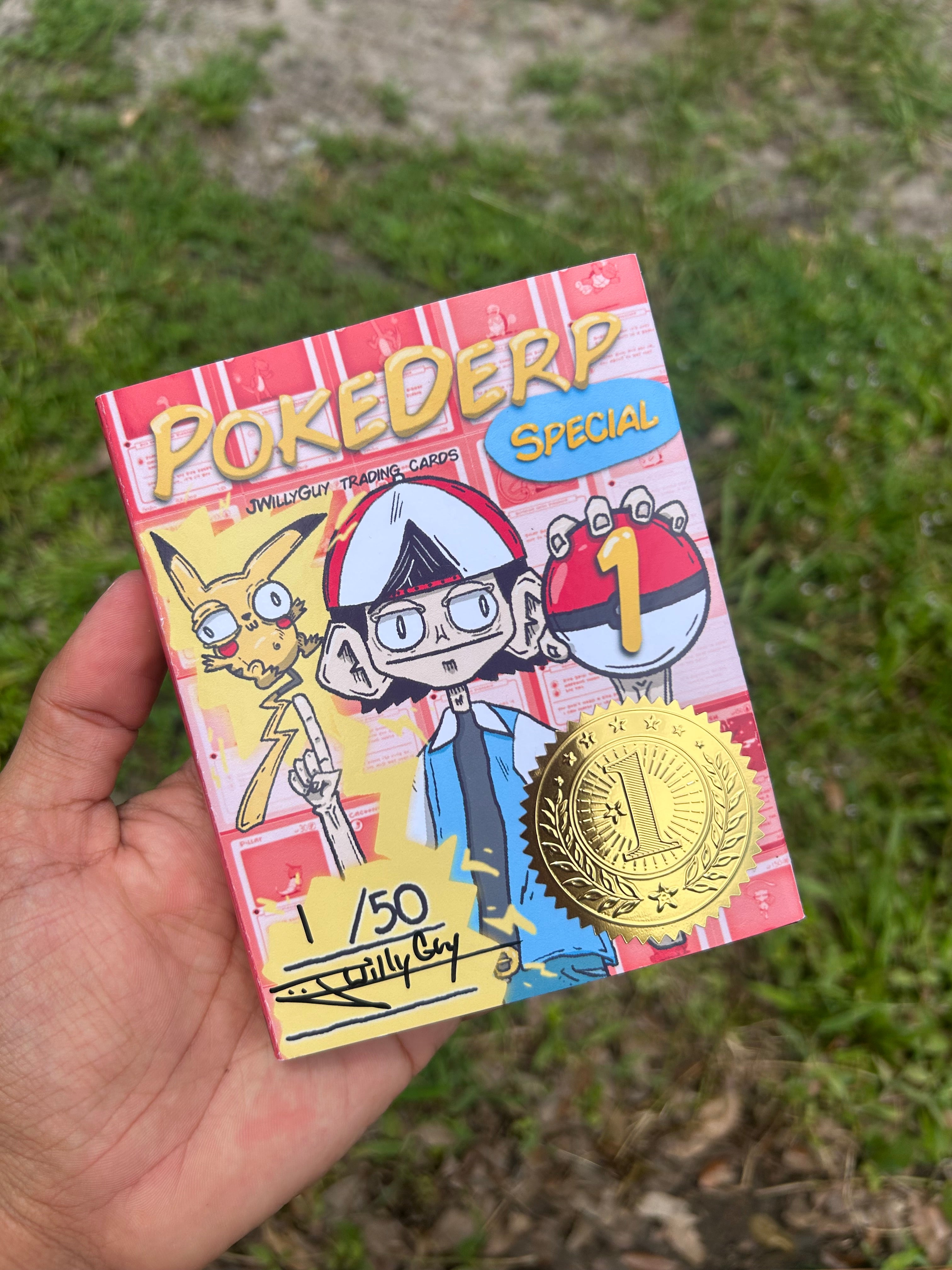 POKEDERP Manga Book 1