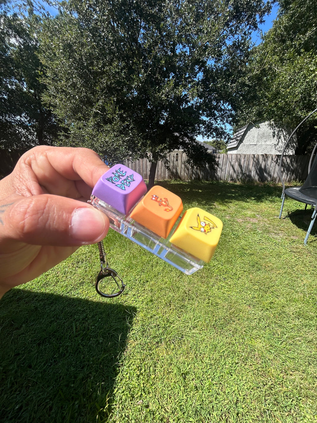 POKEDERP Fidget Keychain
