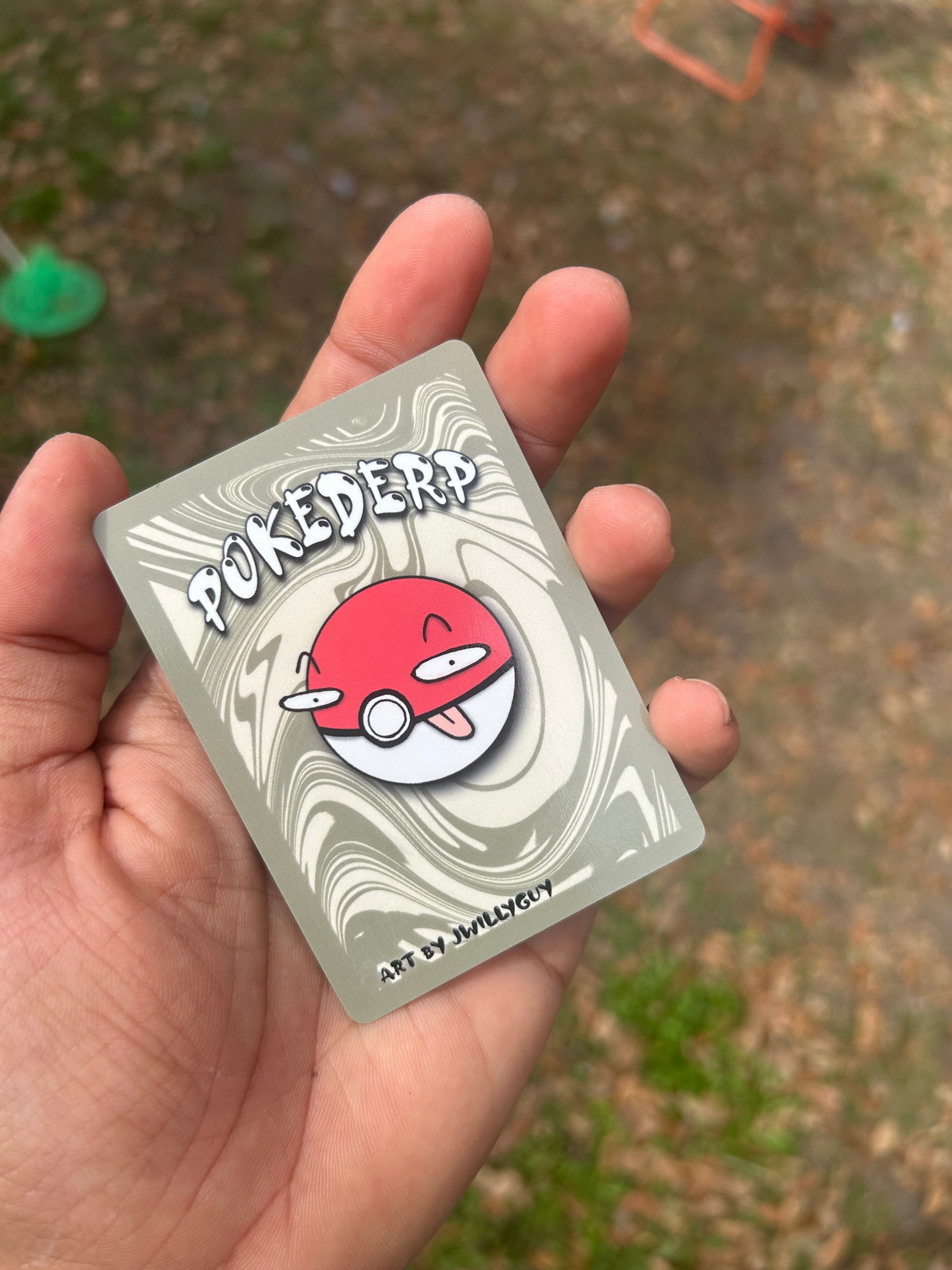 POKEDERP Limited Full Art Zardichar Textured Card