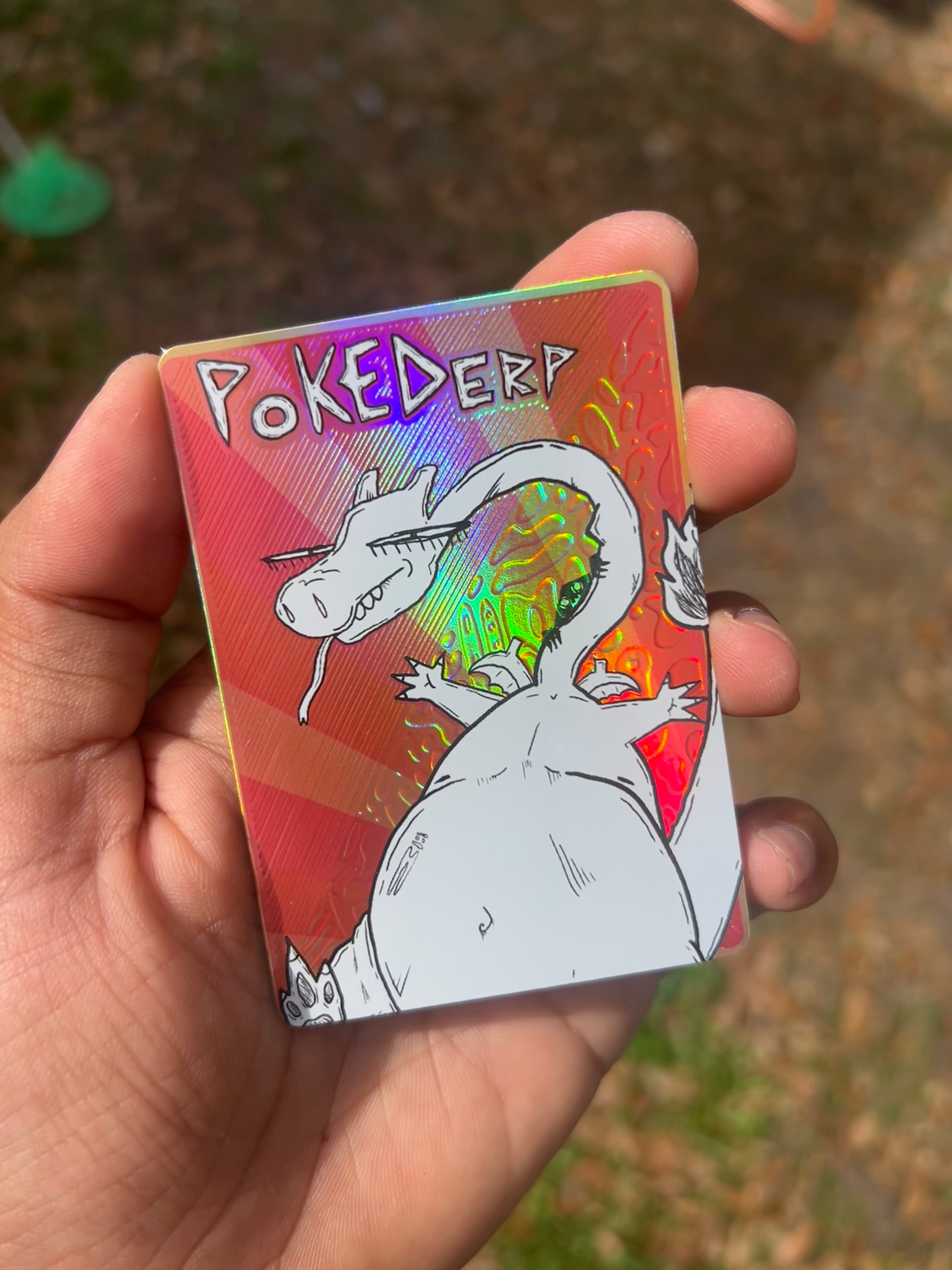 POKEDERP Limited Full Art Zardichar Textured Card