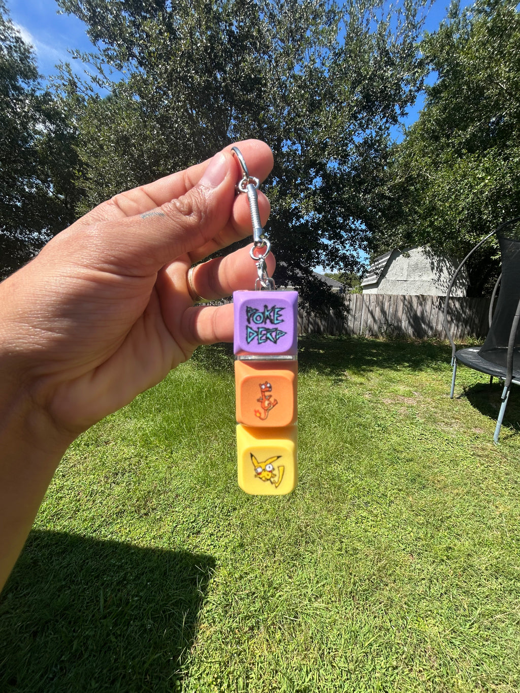 POKEDERP Fidget Keychain