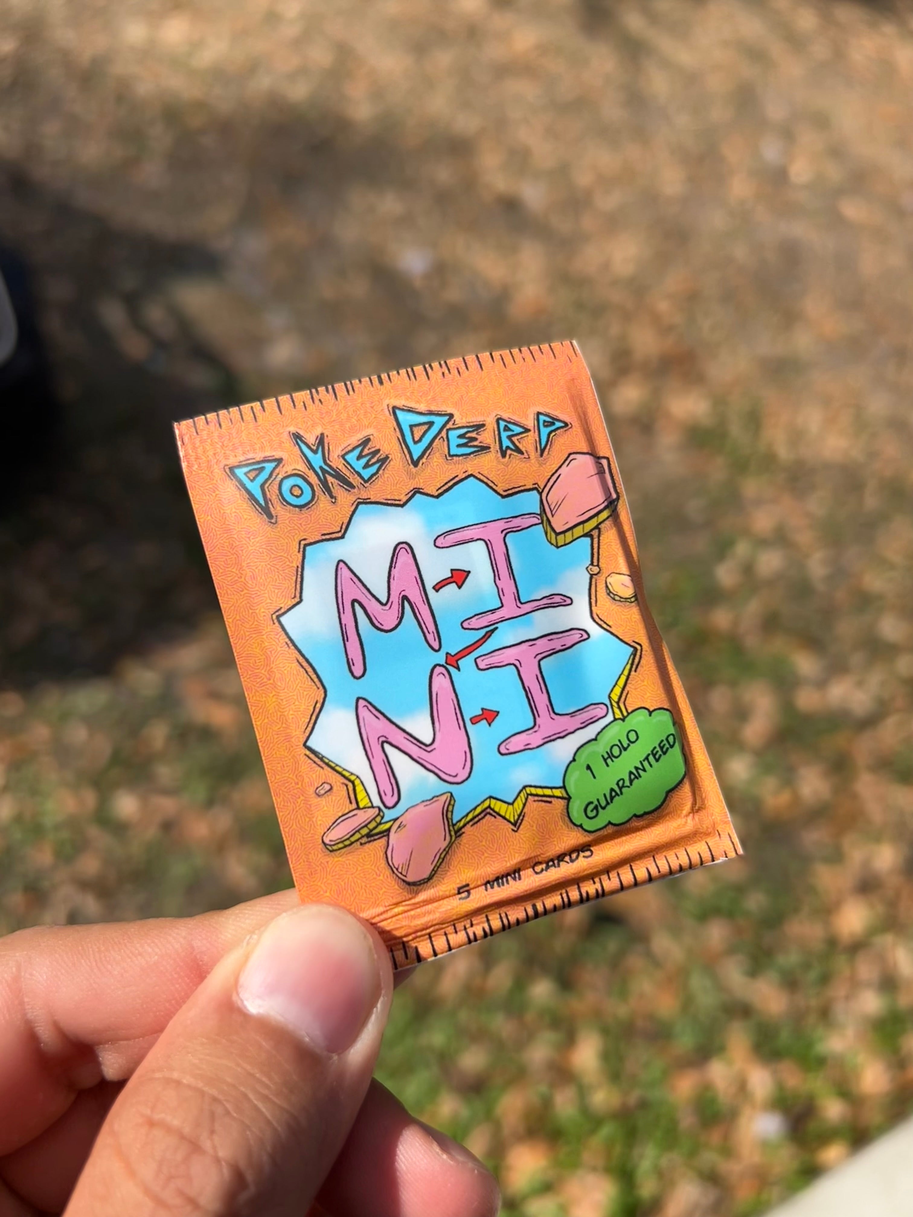 Mini POKEDERP Packs