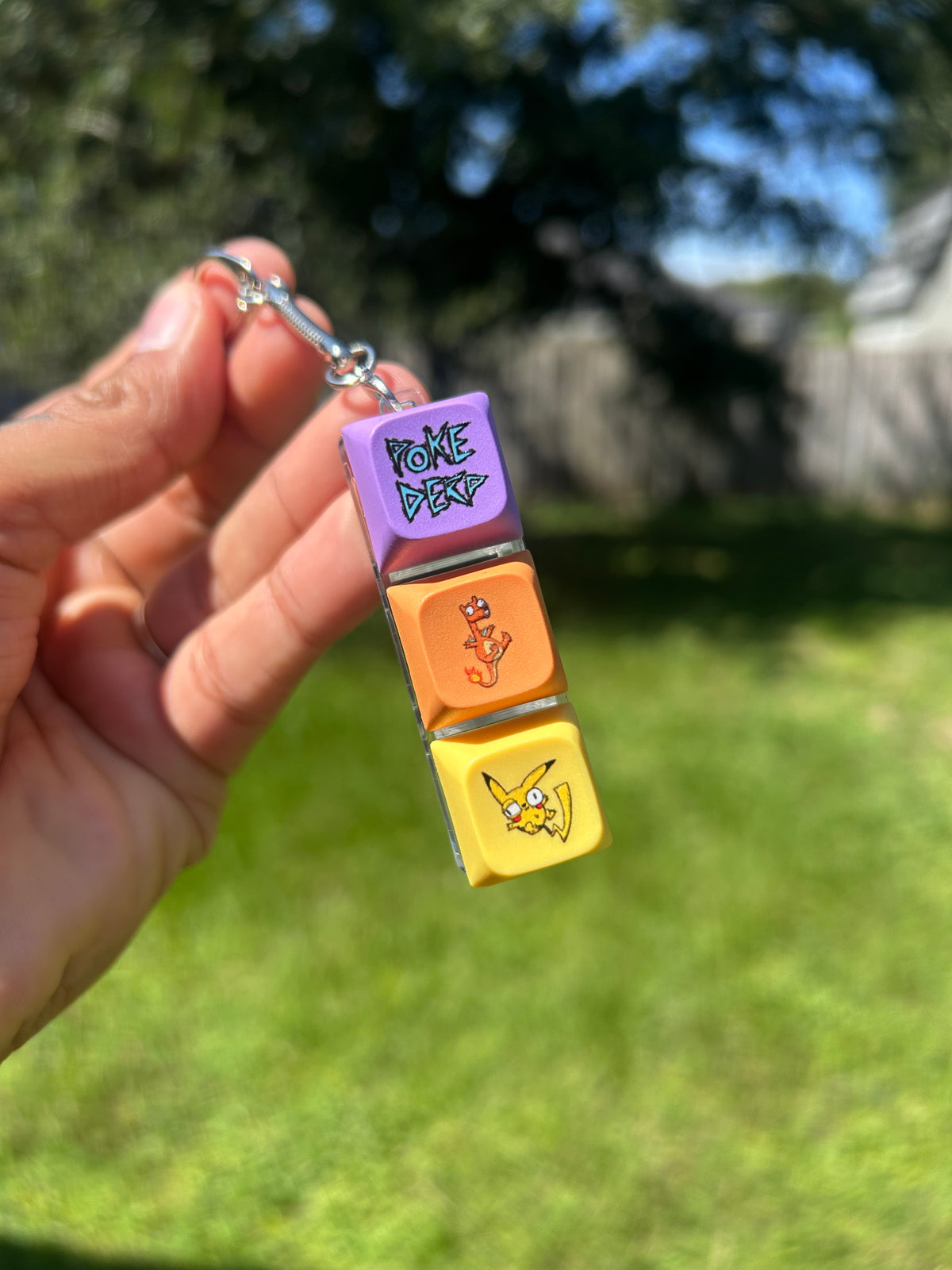 POKEDERP Fidget Keychain