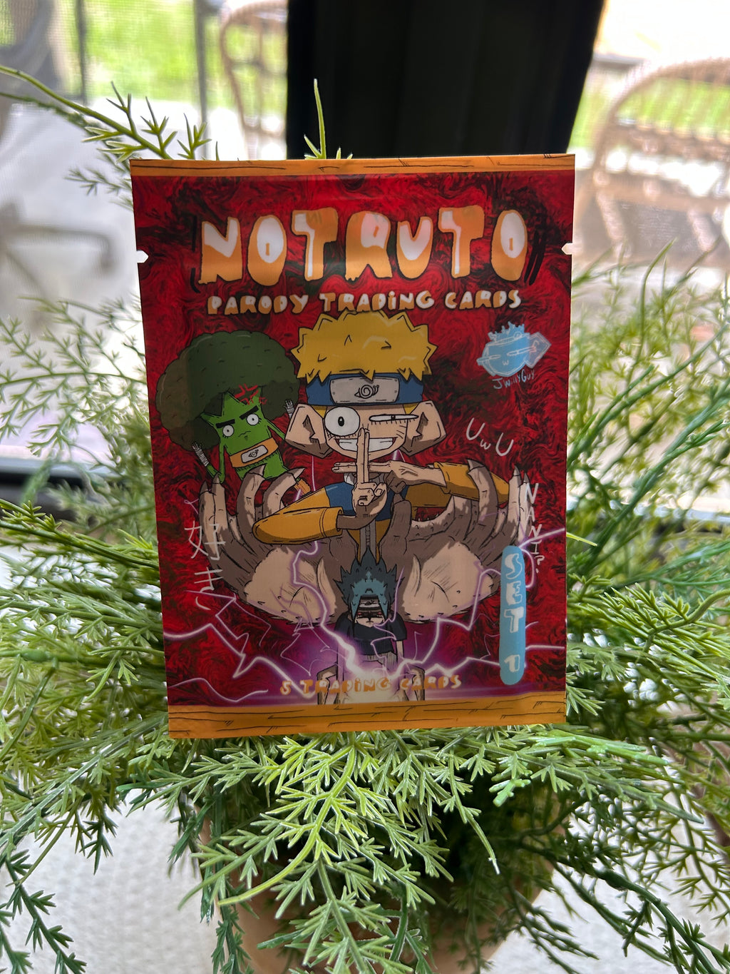 NotRuto Parody Naruto Trading Cards