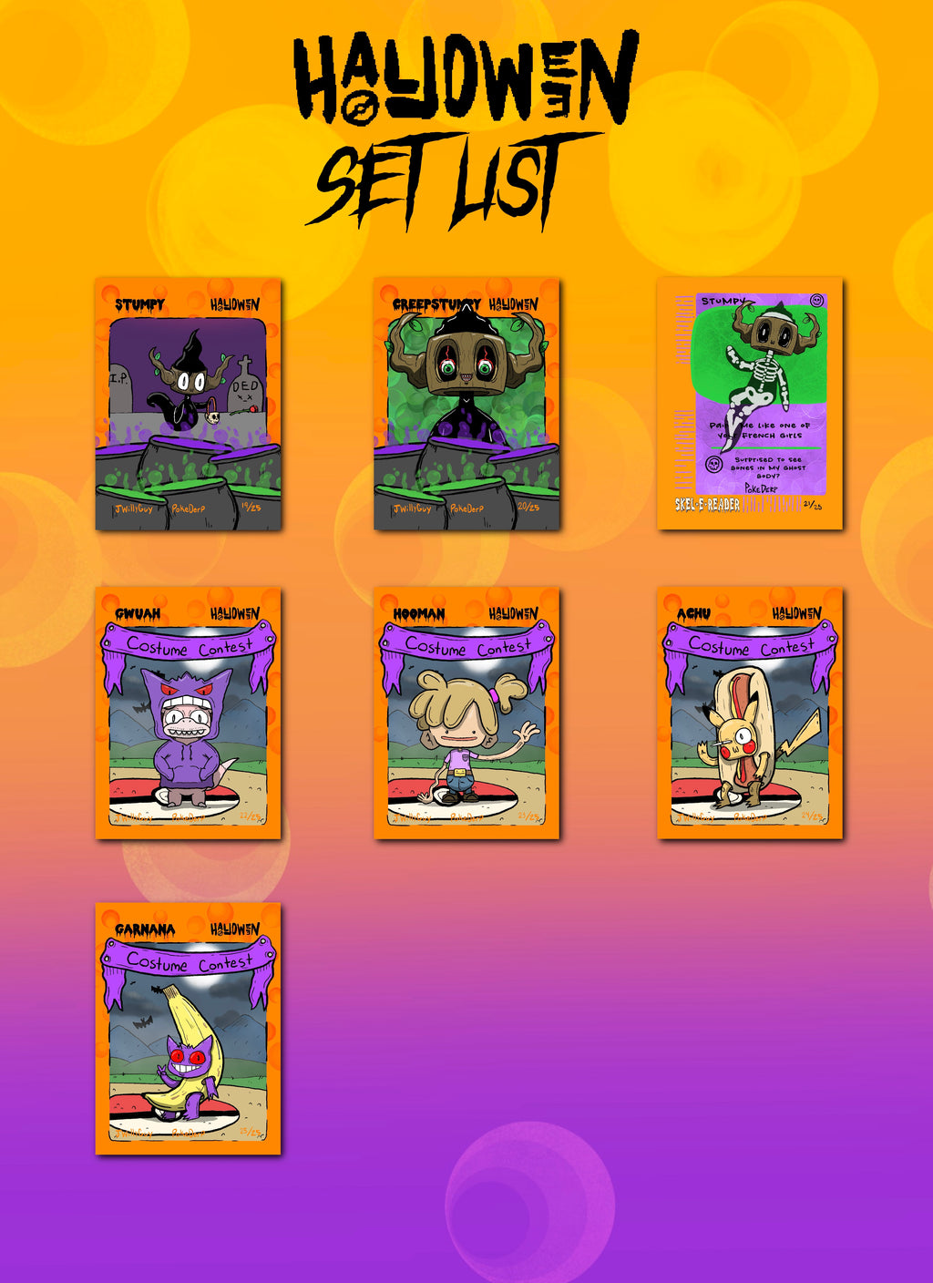 POKEDERP HALLOWEEN PACK 🎃
