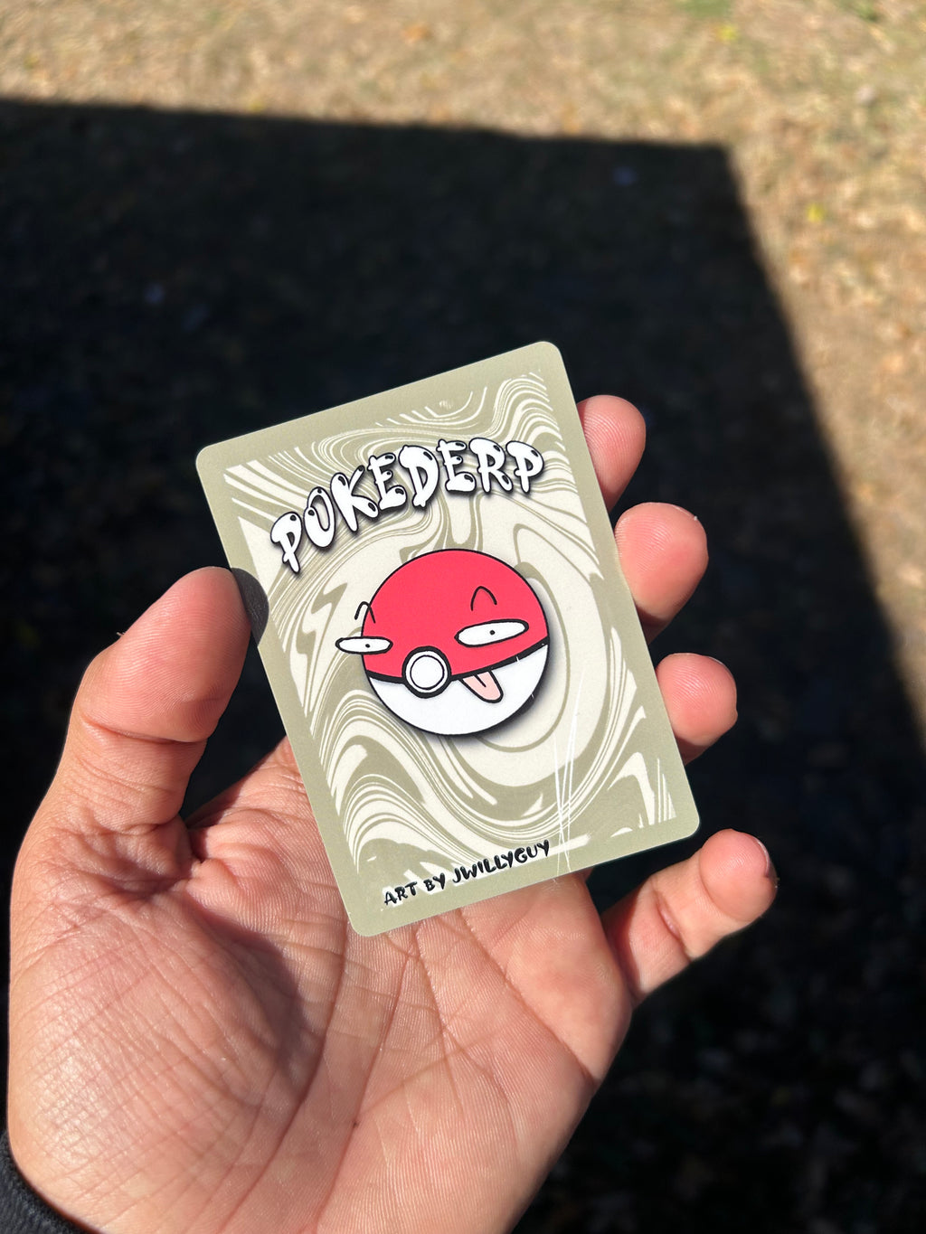POKEDERP Comic Card | quack and quag Limited Amount Card