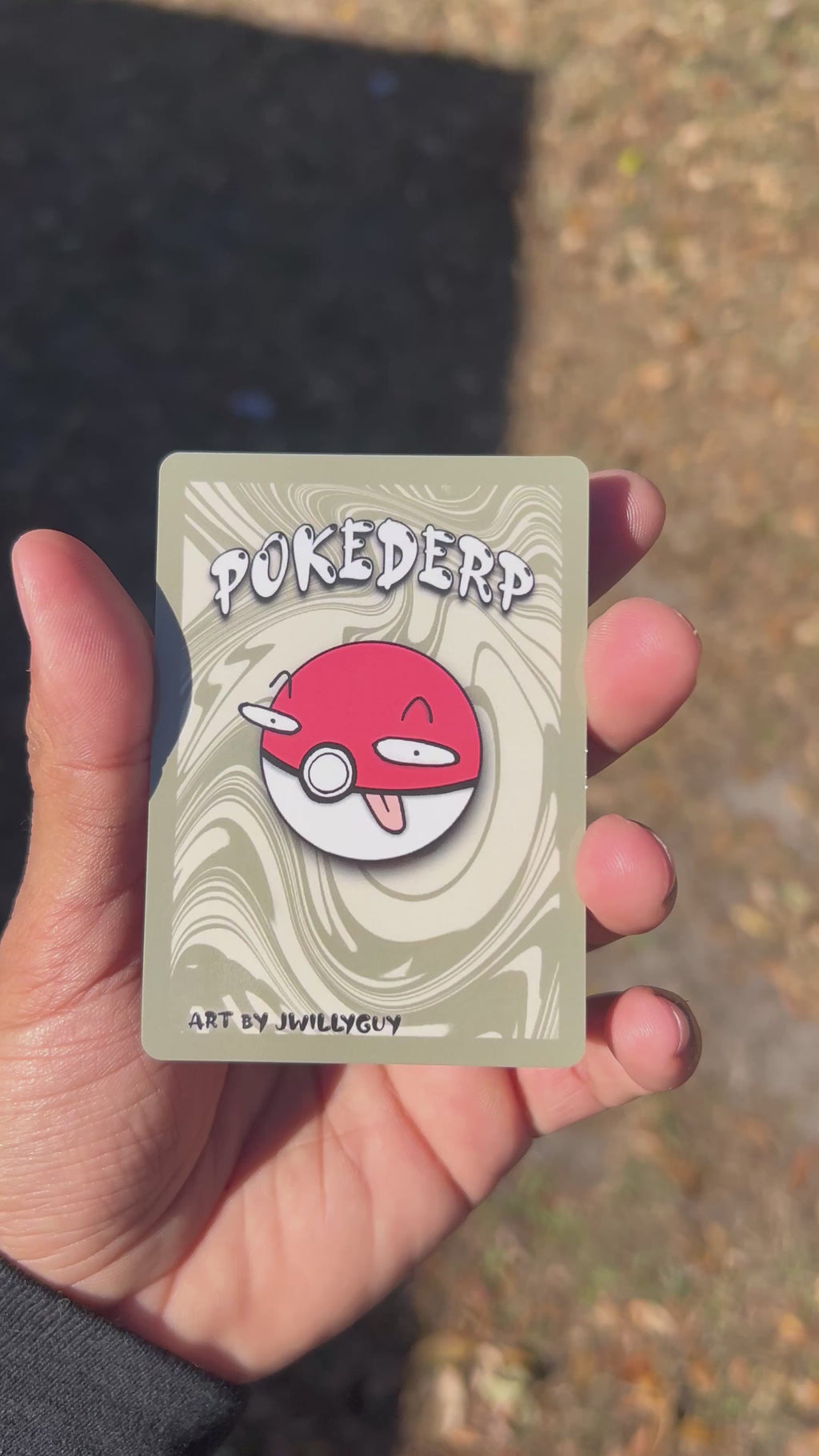 POKEDERP Limited Full Art Gengar Textured Card